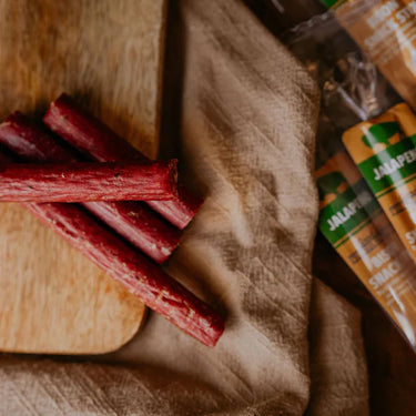 Bison Jalapeno Meat Stick | 1 oz. | Snack Stix | Spicy Kick Of Heat | Delicious, Tender Bison Meat